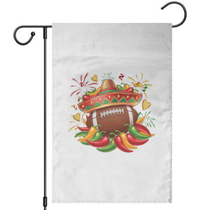 Funny Cinco De Mayo Football Garden Flag Mexican Fiesta Party TS12 White Print Your Wear