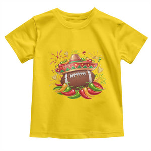 Funny Cinco De Mayo Football Toddler T Shirt Mexican Fiesta Party TS12 Daisy Print Your Wear