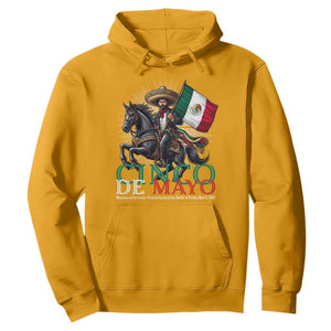 Cinco De Mayo Battle Of Puebla Hoodie Historical Mexican Heritage TS12 Gold Print Your Wear