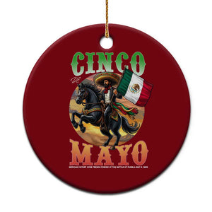 Cinco De Mayo Battle Of Puebla Ceramic Ornament Mexican Victory Heritage Pride TS12 1pc Red Print Your Wear