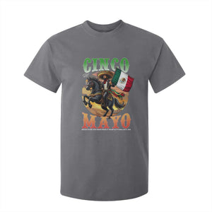 Cinco De Mayo Battle Of Puebla T Shirt For Kid Mexican Victory Heritage Pride TS12 Charcoal Print Your Wear
