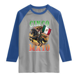 Cinco De Mayo Battle Of Puebla Raglan Shirt Mexican Victory Heritage Pride TS12 Sport Gray Royal Print Your Wear