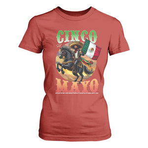 Cinco De Mayo Battle Of Puebla T Shirt For Women Mexican Victory Heritage Pride TS12 Red Print Your Wear