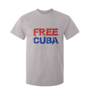 Free Cuba T Shirt For Kid Stand With Cuban People Gift TS12 Ice Gray Print Your Wear