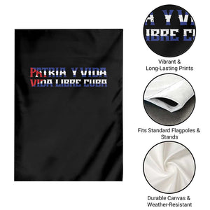 Viva Cuba Libre Garden Flag Cuban Freedom Movement TS12 Print Your Wear