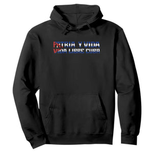 Viva Cuba Libre Hoodie Cuban Freedom Movement TS12 Black Print Your Wear