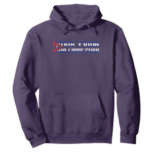 Viva Cuba Libre Hoodie Cuban Freedom Movement TS12 Purple Print Your Wear