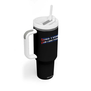 Viva Cuba Libre Tumbler With Handle Cuban Freedom Movement TS12 Print Your Wear