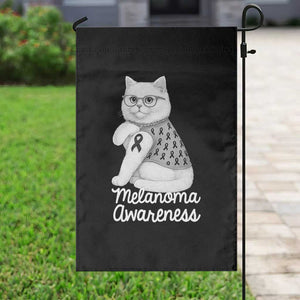 British Shorthair Skin Cancer Awareness Garden Flag Melanoma Fighter Cat Gift TS12 Print Your Wear