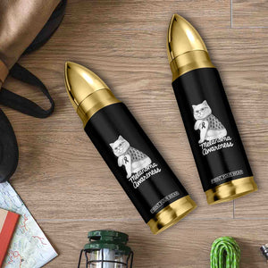 British Shorthair Skin Cancer Awareness Bullet Tumbler Melanoma Fighter Cat Gift TS12 Print Your Wear