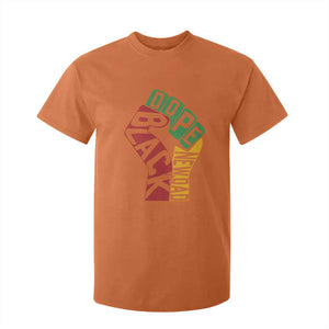First Fathers Day Black Dad T Shirt For Kid New Dad Gift