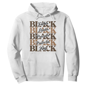Father Leader Provider Protector King Hoodie Proud Black Dad Gift