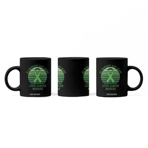 All Warriors Have Scars Liver Cancer Coffee Mug Green Ribbon Survivor Fighter Gift