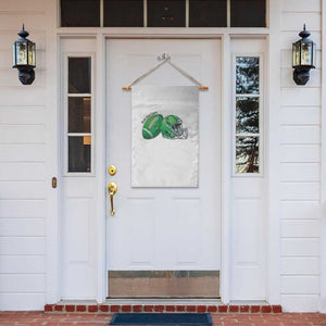 Liver Cancer Support Gift Garden Flag October Tackle Cancer Football