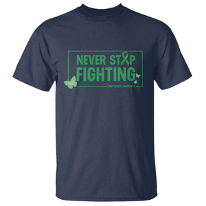 Liver Cancer Warrior T Shirt Never Stop Fighting Support Gift
