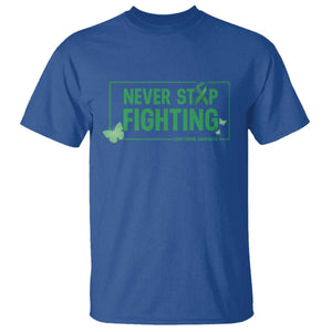 Liver Cancer Warrior T Shirt Never Stop Fighting Support Gift