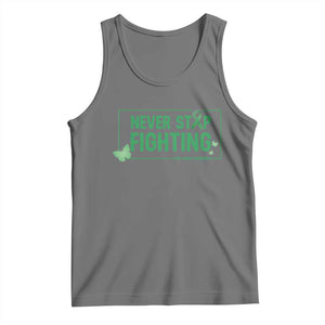 Liver Cancer Warrior Tank Top Never Stop Fighting Support Gift