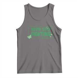 Liver Cancer Warrior Tank Top Never Stop Fighting Support Gift
