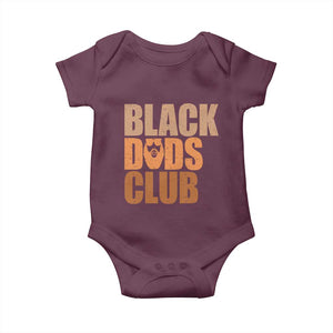 Black Dads Club Baby Onesie African American Fathers Day Gift