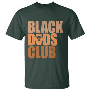 Black Dads Club T Shirt African American Fathers Day Gift