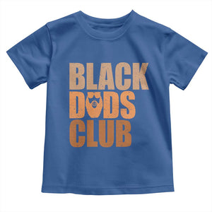 Black Dads Club Toddler T Shirt African American Fathers Day Gift