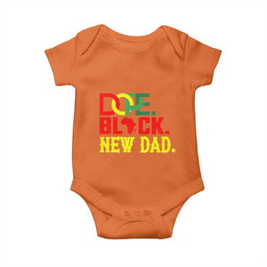 First Father's Day African American Dad Baby Onesie New Dad Gift