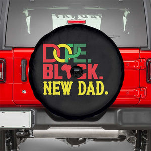 First Father's Day African American Dad Spare Tire Cover New Dad Gift