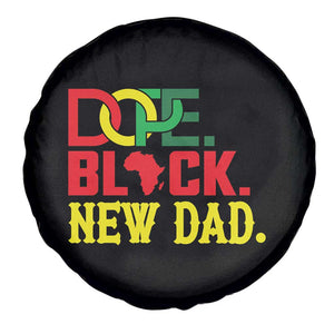 First Father's Day African American Dad Spare Tire Cover New Dad Gift