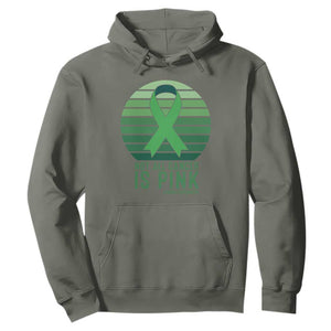 Liver Cancer Awareness Hoodie Not All Cancer Is Pink Ribbon Support Gift