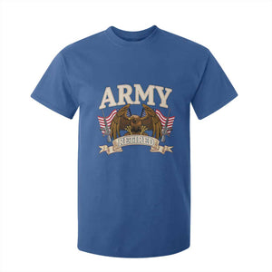 Retirement Army Veteran T Shirt For Kid American Flag USA Patriotic TS12 Royal Blue Print Your Wear