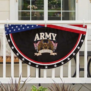 Retirement Army Veteran Patriotic Fan Flag American Flag USA Pride
