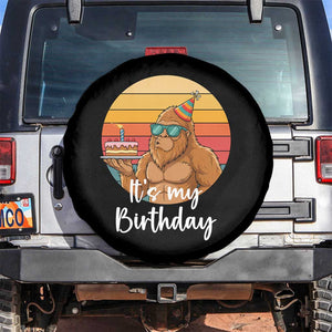 It Is My Birthday Spare Tire Cover Funny Bigfoot Blowing Candle Birthday Cake