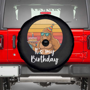 It Is My Birthday Spare Tire Cover Funny Bigfoot Blowing Candle Birthday Cake