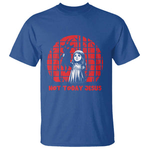 Not Today Jesus T Shirt Gothic Dark Art Pastel Goth Creepy Graphic