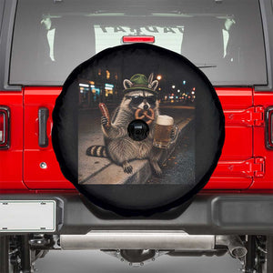 Funny Oktoberfest Raccoon Spare Tire Cover Cute Trash Panda Beer Festival Bavarian Gift