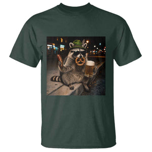 Funny Oktoberfest Raccoon T Shirt Cute Trash Panda Beer Festival Bavarian Gift