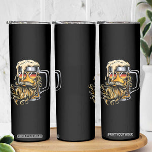 Funny Oktoberfest Beer Lover Gift Skinny Tumbler Cool German Beer Mug