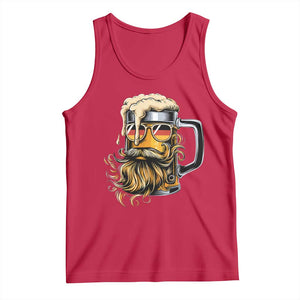 Funny Oktoberfest Beer Lover Gift Tank Top Cool German Beer Mug