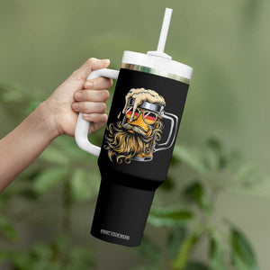 Funny Oktoberfest Beer Lover Gift Tumbler With Handle Cool German Beer Mug