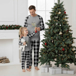 Its Fine I am Fine Everything Is Fine Plaid Pajama Set Funny Sheep Yarn Chaos TS12 White Plaid Print Your Wear