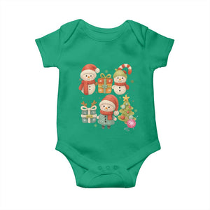 Crochet Christmas Baby Onesie Funny Xmas Gift For Crocheter TS12 Irish Green Print Your Wear