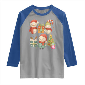 Crochet Christmas Raglan Shirt Funny Xmas Gift For Crocheter TS12 Sport Gray Royal Print Your Wear