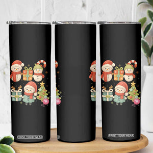 Crochet Christmas Skinny Tumbler Funny Xmas Gift For Crocheter TS12 Print Your Wear