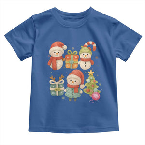 Crochet Christmas Toddler T Shirt Funny Xmas Gift For Crocheter TS12 Royal Blue Print Your Wear