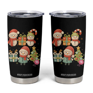 Crochet Christmas Tumbler Cup Funny Xmas Gift For Crocheter TS12 Black Print Your Wear