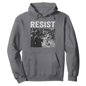 Portland Frog Protest Hoodie Funny Rebel Gift TS12 Charcoal Print Your Wear