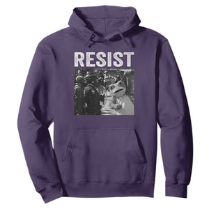 Portland Frog Protest Hoodie Funny Rebel Gift TS12 Purple Print Your Wear