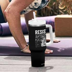 Portland Frog Protest Tumbler With Handle Funny Rebel Gift TS12 Print Your Wear