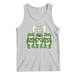Frogs Against Fascism Tank Top Funny Portland Meme Humor Gift TS12 Ash Print Your Wear