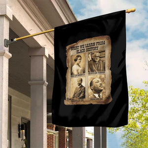 What We Learn From Black History Garden Flag Iconic African American Figures TS12 Print Your Wear